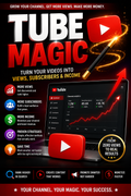 Tube Magic: AI Tools for Explosive YouTube Growth 🚀 - Digital Ebook