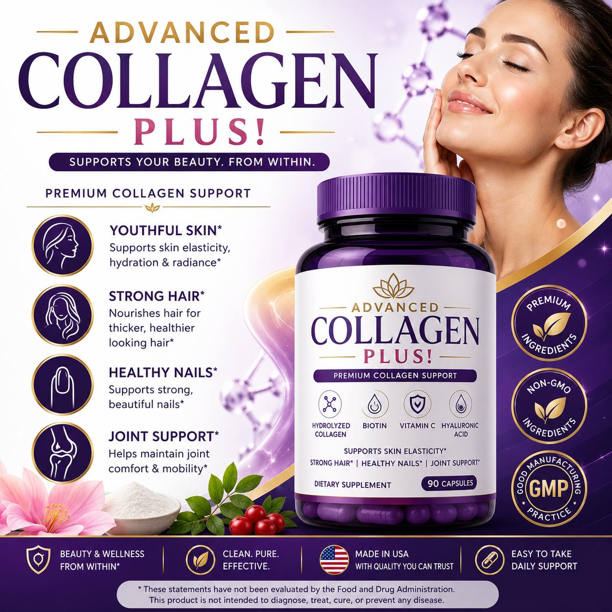 Advanced Collagen Plus™ – Beauty & Wellness Collagen Supplement