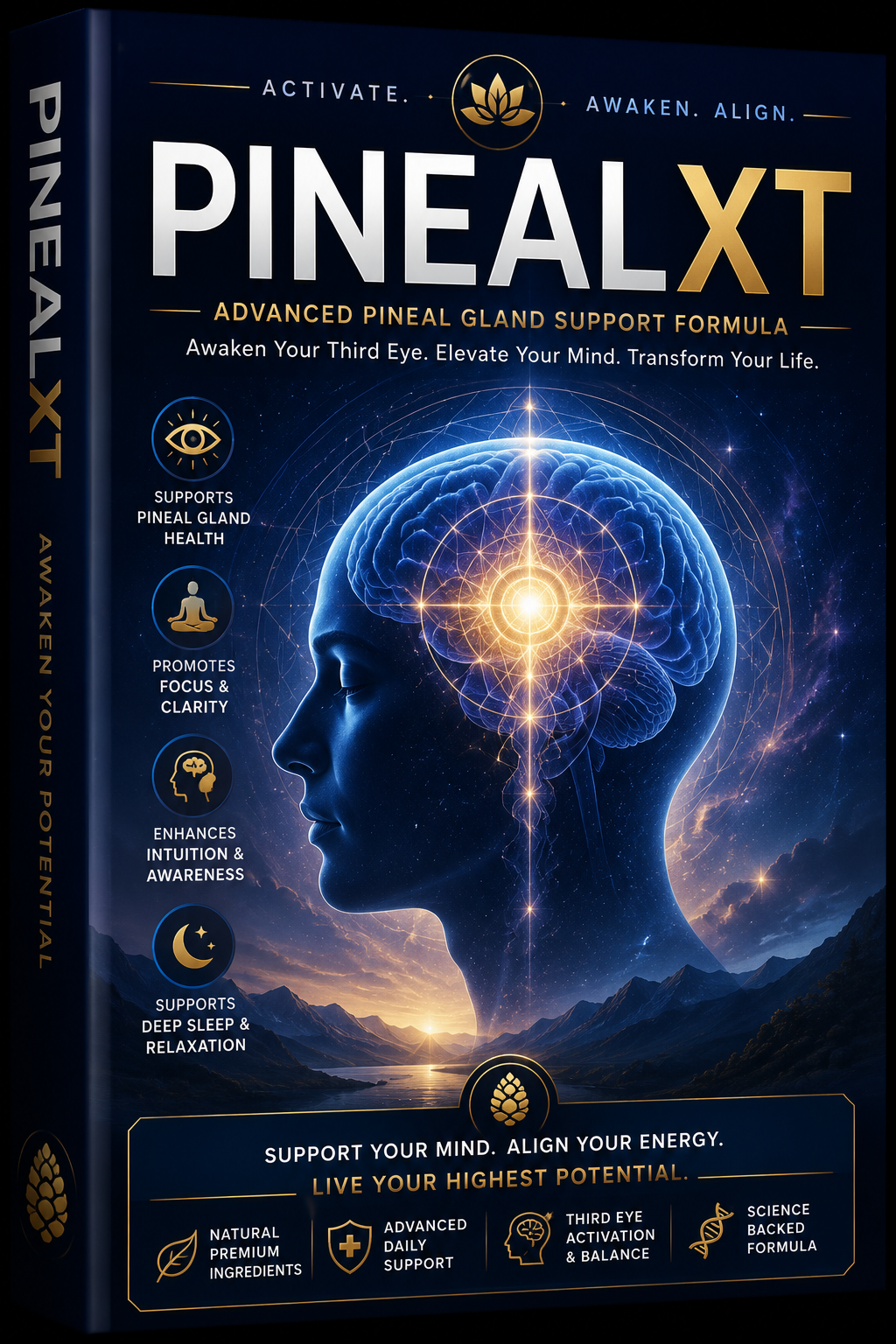 PinealXT™ – Rest, Relaxation & Mental Wellness Supplement