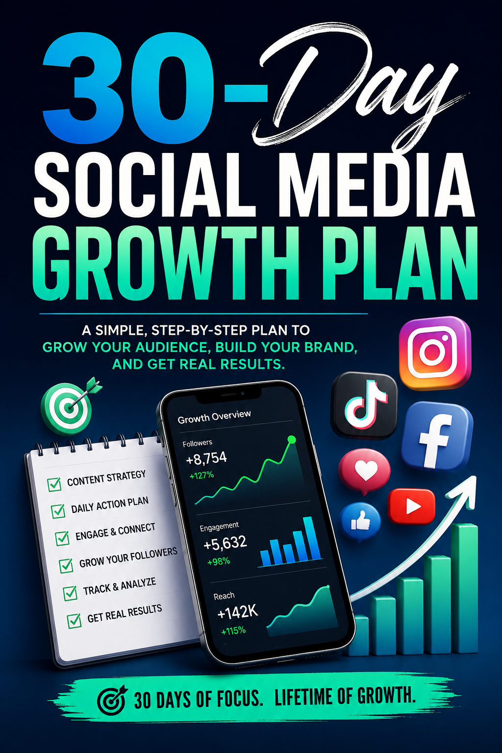 30-Day Social Media Growth Plan – Digital Guide
