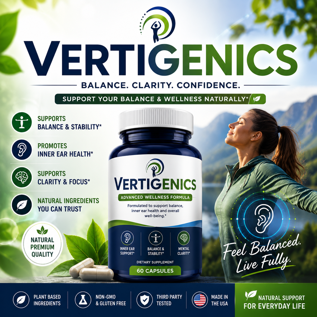 Vertigenics: Balance & Inner Ear Wellness Support