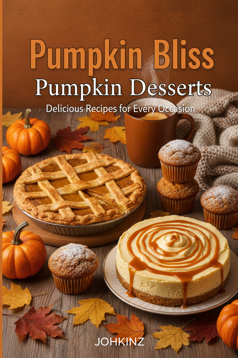 Pumpkin Bliss Desserts eBook Cover