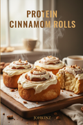 Protein Cinnamon Rolls eBook Cover