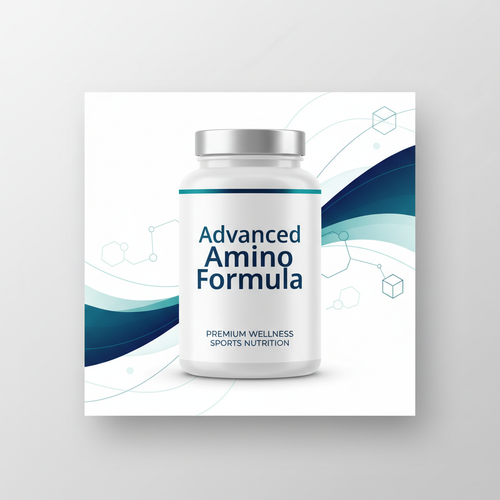 Advanced Amino Formula product mockup cover
