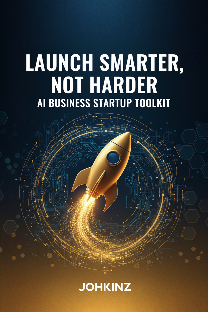 Launch Smarter Not Harder AI Business Startup Toolkit Cover
