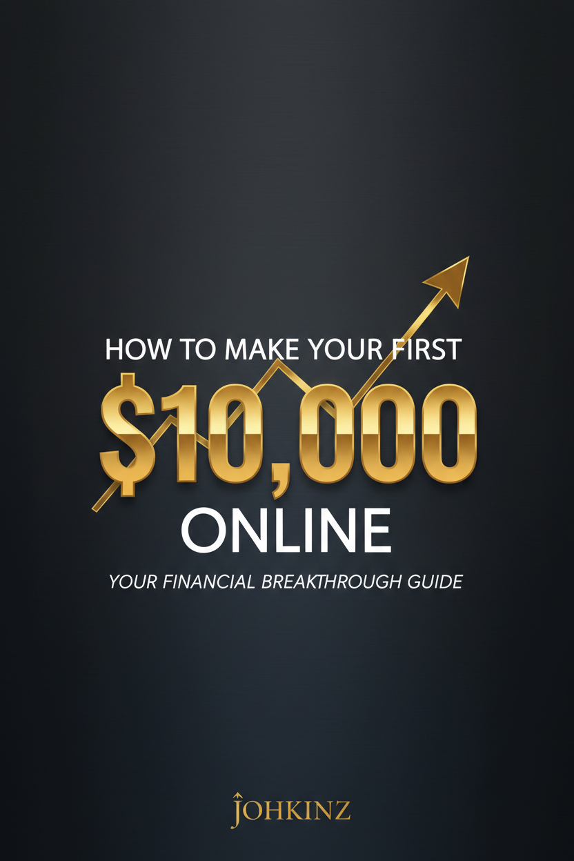 How to Make Your First $10,000 Online Cover