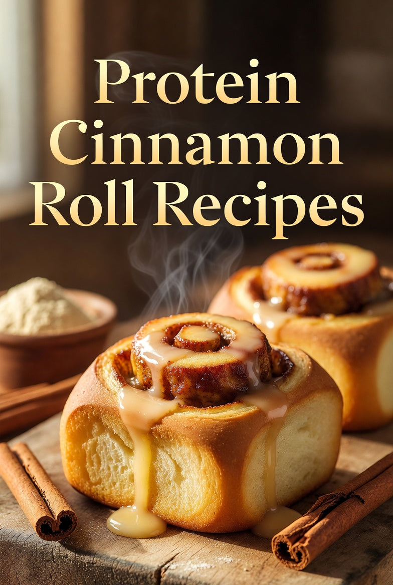Protein Cinnamon Roll Recipes: The Science-Backed Recipe Collection -Digital Cookbook